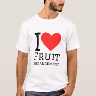 Camiseta Me encanta el arreglo de frutas