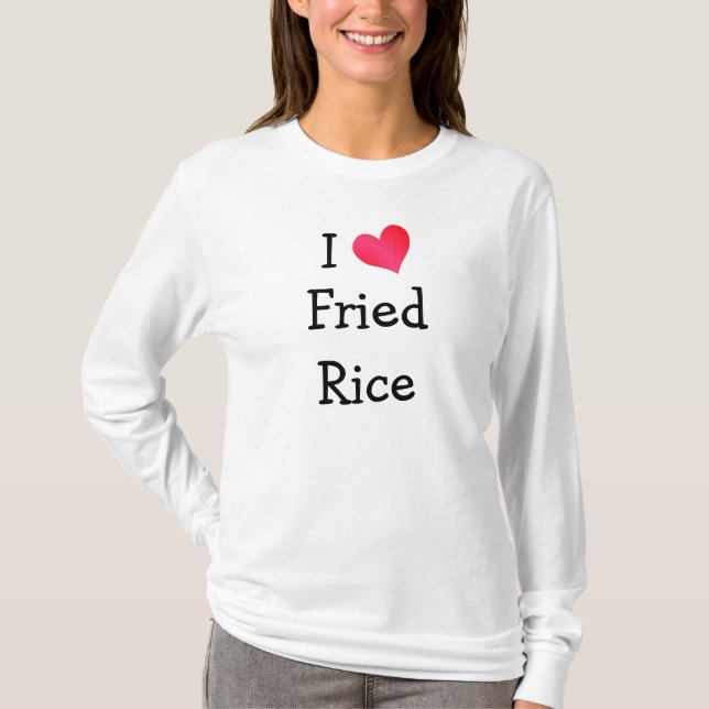 Camiseta Me Encanta El Arroz Seco (Anverso)