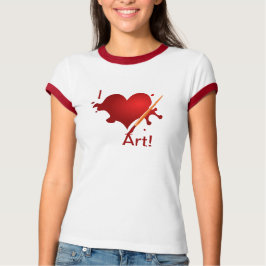 Camiseta ¡Me encanta el arte!
