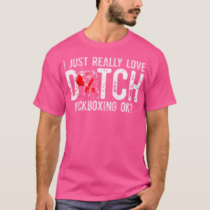 Camiseta Me encanta el arte marcial muay holandés kic