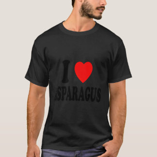 Camiseta Me Encanta El Asparagus Vegetariano Vegetariano Ve
