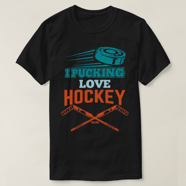Camiseta Me encanta el baile de hockey (Diseño del anverso)