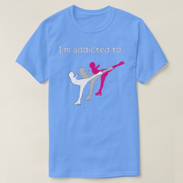 Camiseta Me encanta el baile del hielo (Diseño del anverso)
