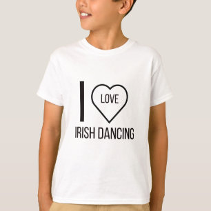 CAMISETA ME ENCANTA EL BAILE IRLANDÉS