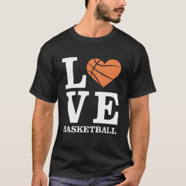 Camiseta Me encanta el baloncesto