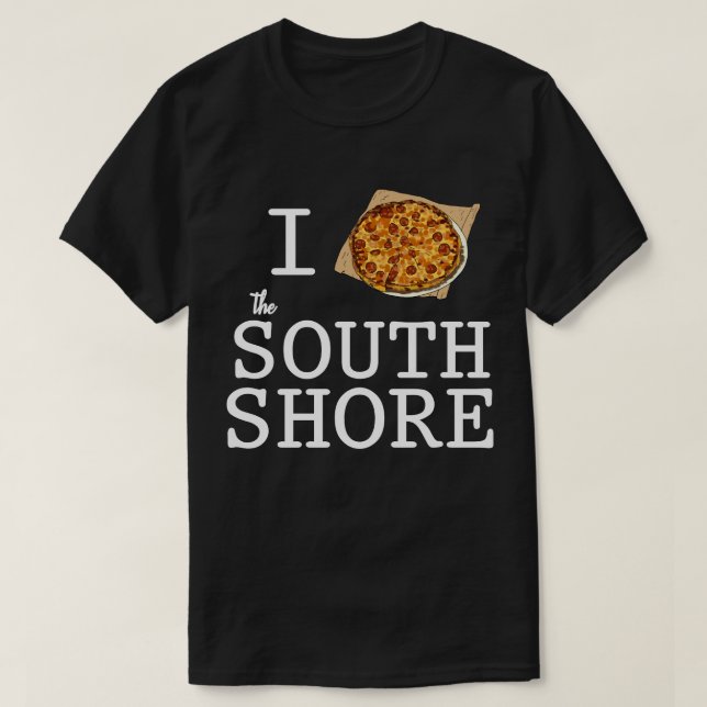 Camiseta Me encanta el bar de MAMÁES de la costa sur (Diseño del anverso)