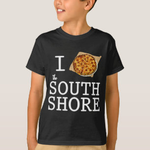 Camiseta Me encanta el bar South Shore Pizza Massachusetts 