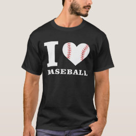 Camiseta Me encanta el béisbol