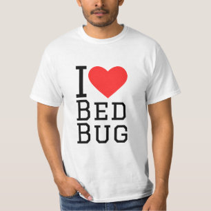 Camiseta Me encanta el bicho de cama