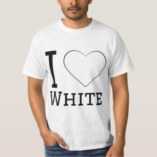 Camiseta Me encanta el blanco