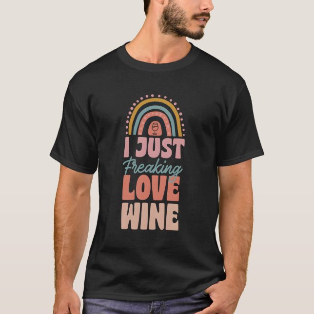 Camiseta Me encanta el boho arcoiris bohemio (Anverso)
