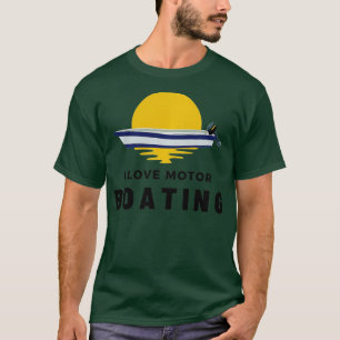 Camiseta Me Encanta El Bote Funny Boater Sailor Owne