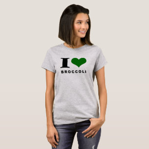 Camiseta Me encanta el brócoli, el amante del brócoli