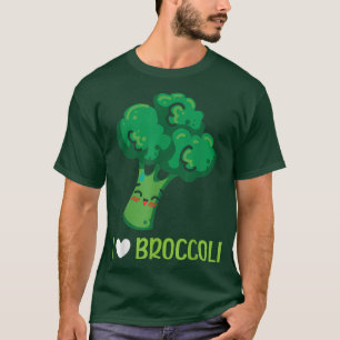 Camiseta Me Encanta El Brócoli Vegan Lover Vegetable Saluda