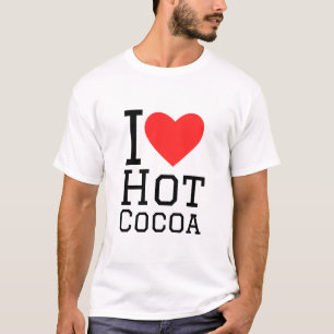 Camiseta Me encanta el cacao caliente