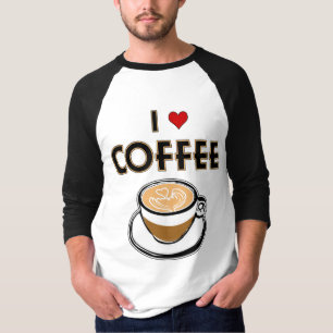 Camiseta Me encanta el café