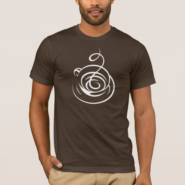 Camiseta Me encanta el café 04 (Anverso)