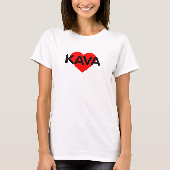 Camiseta Me encanta el café - Kava Lituania (Anverso)