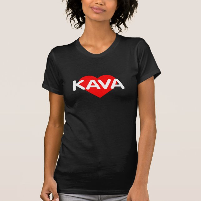 Camiseta Me encanta el café - Kava Lituania (Anverso)