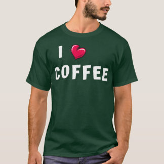 Camiseta Me encanta el café Tshirt Classic TShirt