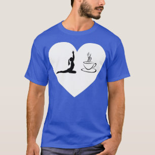 Camiseta Me encanta el café y el yoga 2