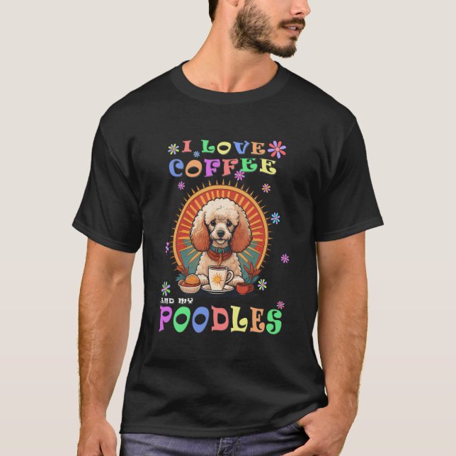 Camiseta Me Encanta El Café Y Mis Pres De Cumpleaños De Per (Anverso)