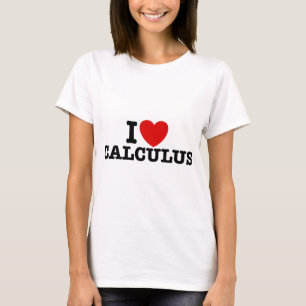 Camiseta Me encanta el cálculo