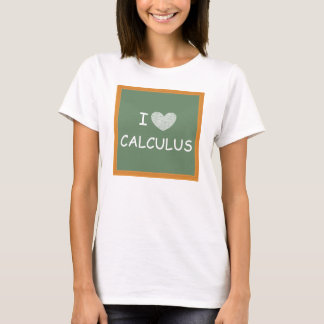 Camiseta Me encanta el cálculo