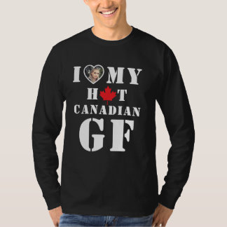 Camiseta Me encanta el calor de mi novia canadiense