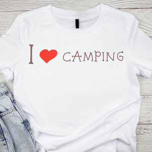 Camiseta Me encanta el camping