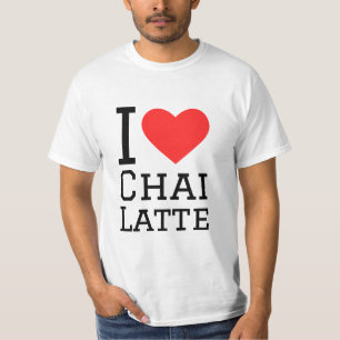 Camiseta Me encanta el chai latte