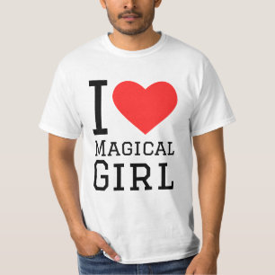 Camiseta Me encanta el chica mágico