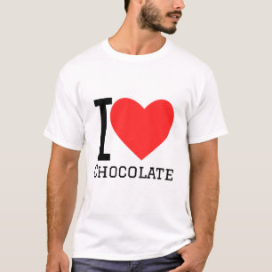 Camiseta Me encanta el chocolate