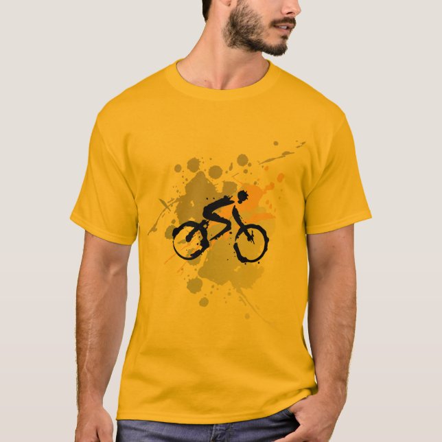 Camiseta Me encanta el ciclismo (Anverso)