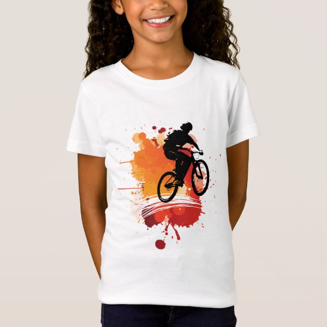 Camiseta Me encanta el ciclismo (Anverso)