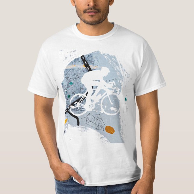 Camiseta Me encanta el ciclismo (Anverso)