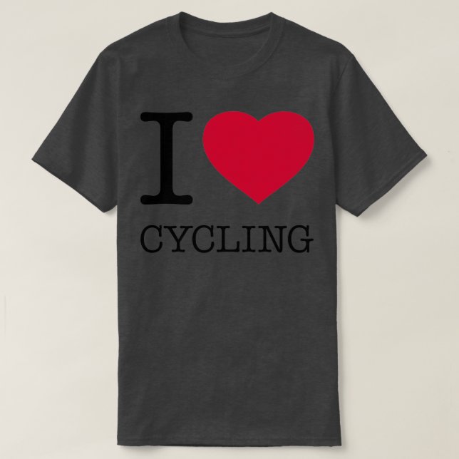 CAMISETA ME ENCANTA EL CICLISMO 3 (Diseño del anverso)