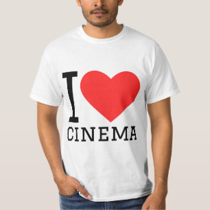 Camiseta Me encanta el cine