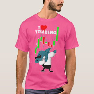 Camiseta Me encanta el comercio manos fuertes fondo oscuro