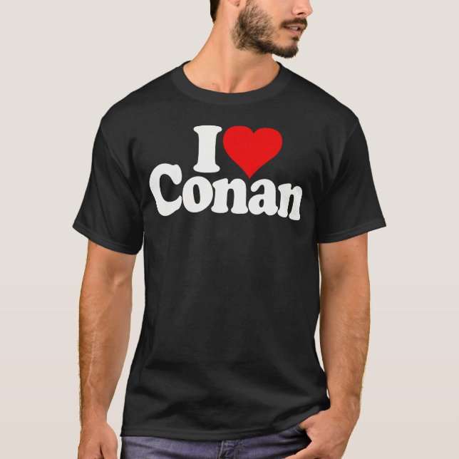 Camiseta Me encanta el conán del corazón Tee (Anverso)