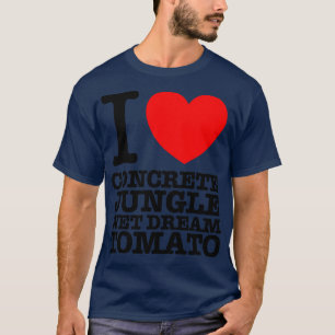 CAMISETA ME ENCANTA EL CONCRETO JUNGLE SUEÑO MOLESTO TOMATO