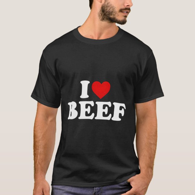 Camiseta Me encanta el corazón de la carne (Anverso)