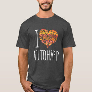 Camiseta Me encanta el corazón de la Naranja de Autoharp Ma