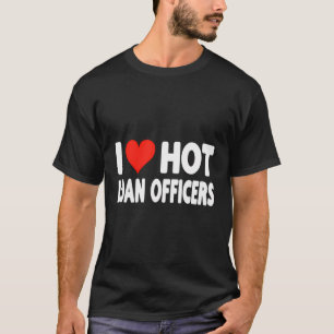 Camiseta Me encanta el corazón de los funcionarios de prést