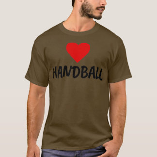 Camiseta Me encanta el corazón del balonmano 2