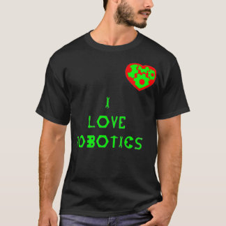 CAMISETA ME ENCANTA EL CORAZÓN ROBÓTICO