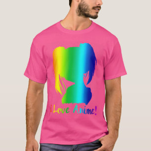 Camiseta Me encanta el cosplay divertido de anime y manga