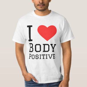 Camiseta Me encanta el cuerpo positivo