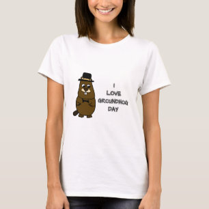 Camiseta Me encanta el día de Groundhog