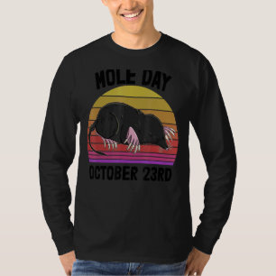 Camiseta Me encanta el Día de los Moles 23 de octubre Los h